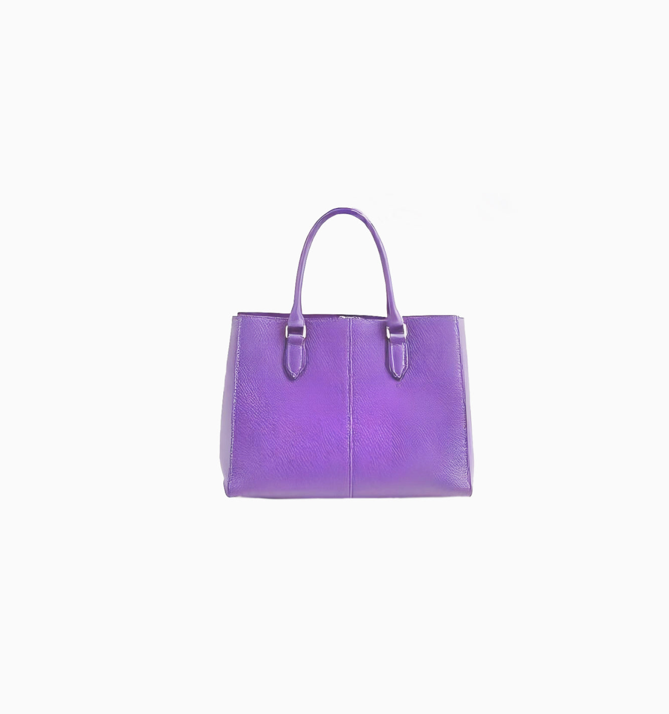 Image of Textured Lock Satchel
