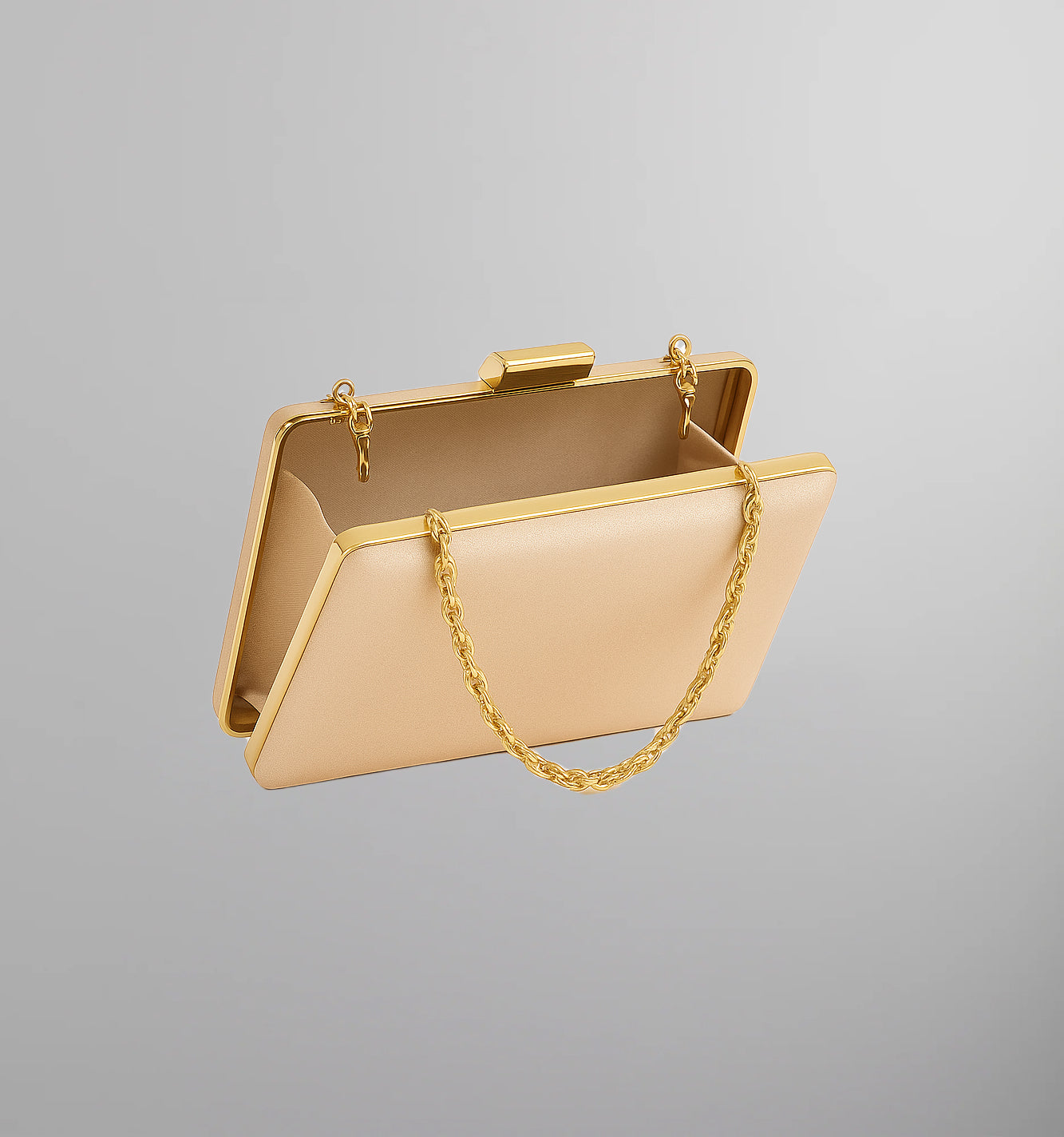 Image of Clutch with Chain Strap