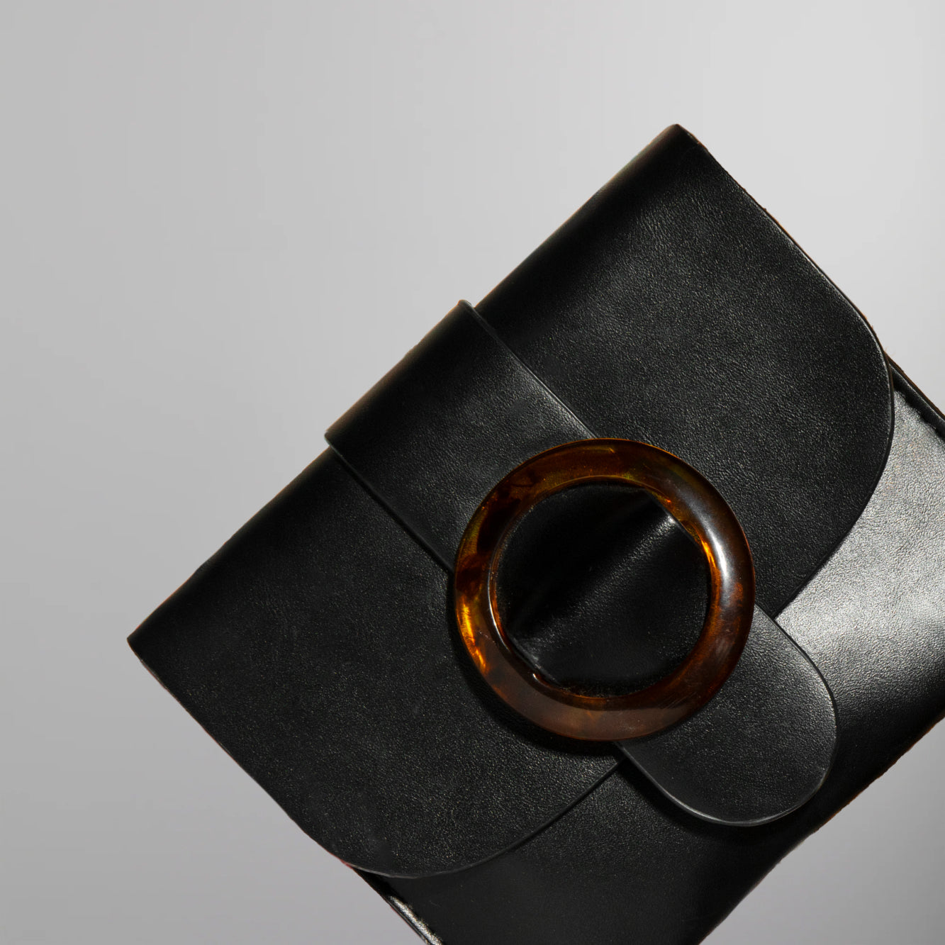 Image of Sleek Vegan Leather Clutch
