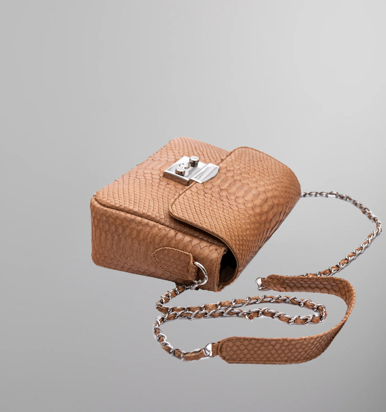 Image of Animal Textured Sling Bag